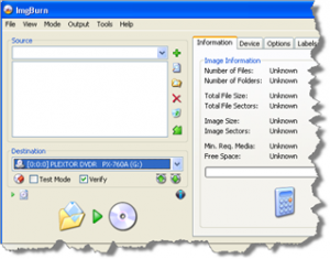 Free Download ImgBurn 2.5 For Windows Xp, 7