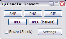Free Download SendTo-Convert 2.7 For Windows Xp, 7