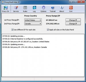 Download ProxyShell Hide IP 7.3 For Windows Xp, 7