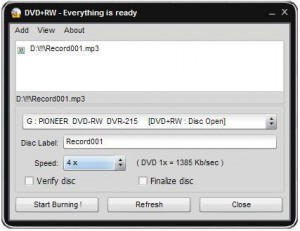 Free Download Easy Disc Burner 2.3 For Windows Xp, 7