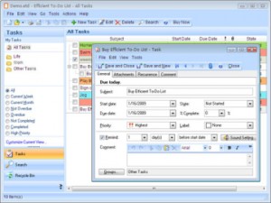 Free Download ToDoList 6.7 For Windows Xp, 7