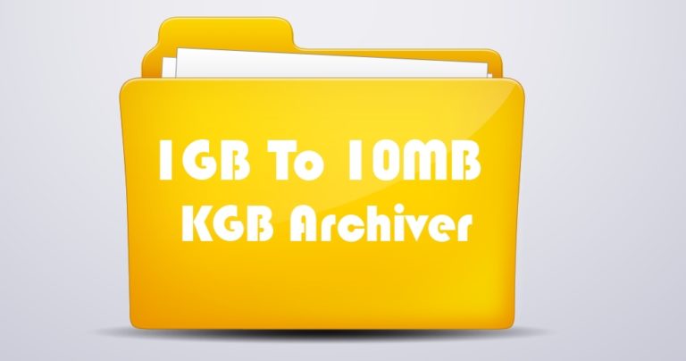 kgb archiver tutorial