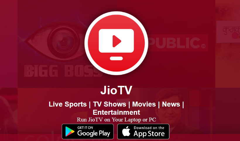 Install JioTV For PC And Laptop
