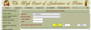 patna high court case status by police station